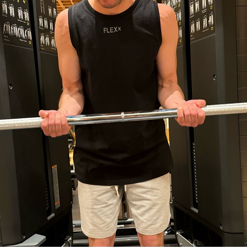 Men's Black Tank Top - Picture 2 of 4